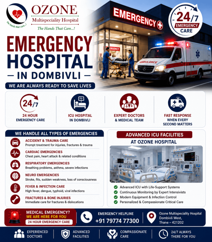 Emergency Hospital in Dombivli